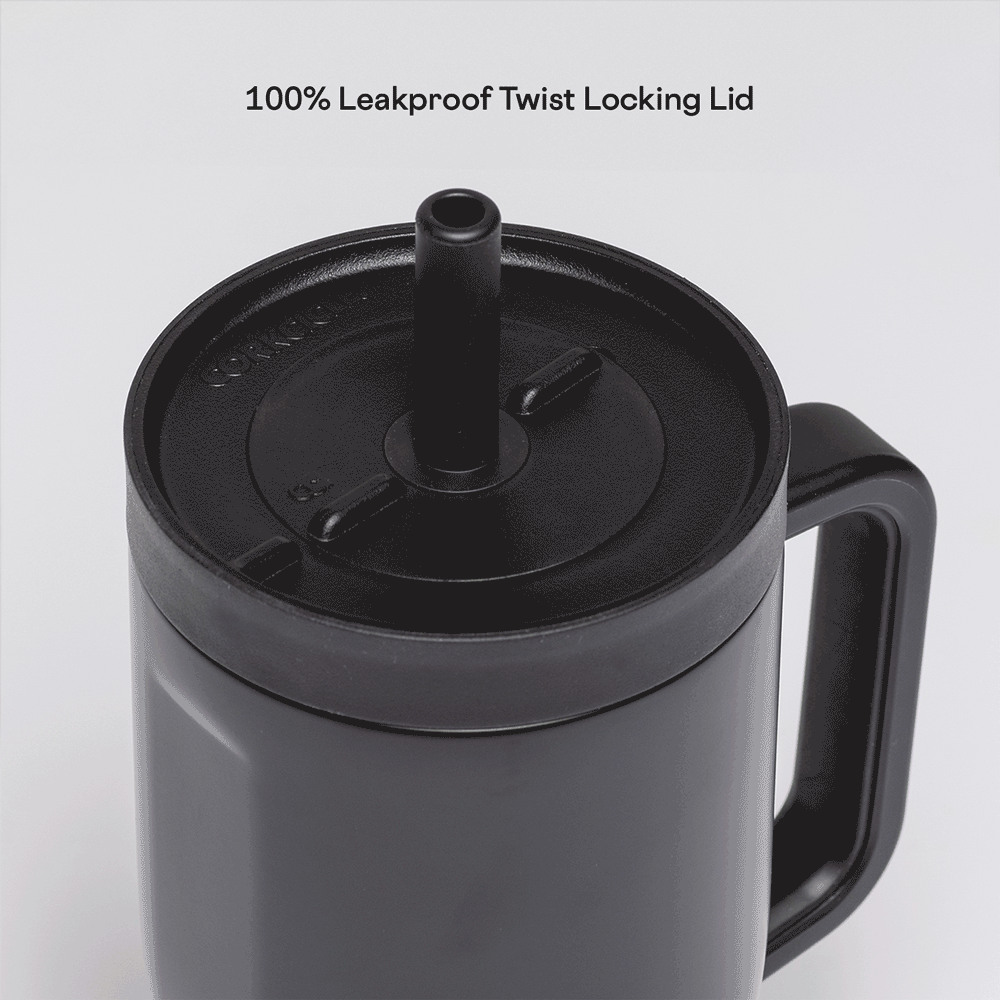 Leakproof 40oz Cruiser Lid - Travel Outdoor Style Fit