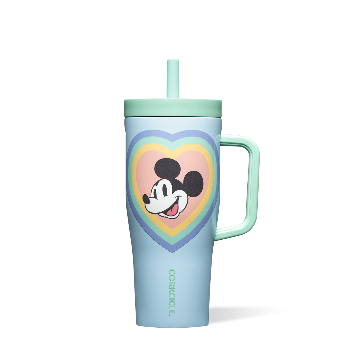 Mickey & Minnie Mouse Retro Rainbow Leakproof Cruiser - Modern Travel Style Fit