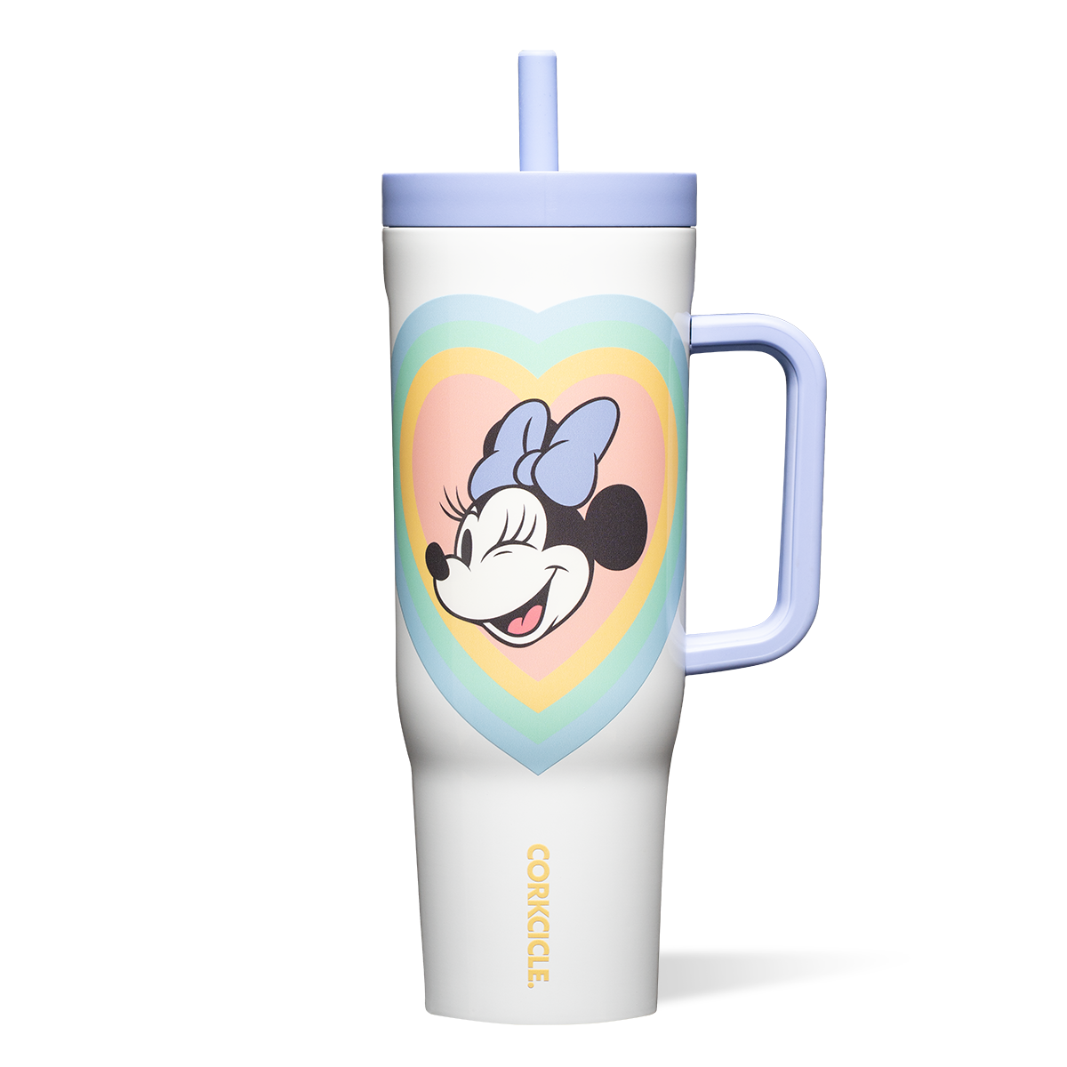 Mickey & Minnie Mouse Retro Rainbow Leakproof Cruiser - Modern Travel Style Fit